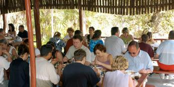 Lunch in Cueva de los Peces
